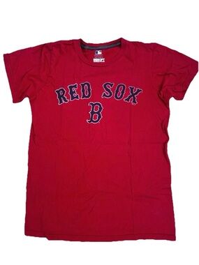 MLB Woman’s Genuine Merchandise soft cotton Boston Red Sox Red T-Shirt